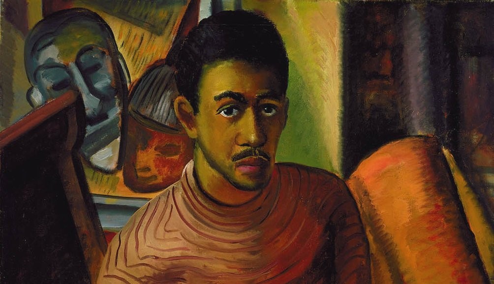 Malvin Gray Johnson, “Self-Portrait,” 1934, Painting, Oil on Canvas, Smithsonian